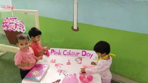 Pink colour day and Raavan making-4