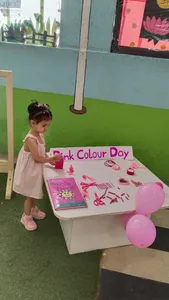 Pink colour day and Raavan making-5