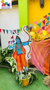 Dussehra celebration Nursery B-3