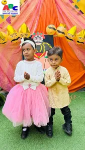 Dussehra celebration Nursery B-4