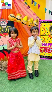 Dussehra celebration Nursery B-6