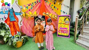 Dussehra celebration Nursery B-8