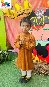 Dussehra celebration Nursery B-10