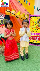 Dussehra celebration Nursery B-12