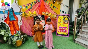 Dussehra celebration Nursery B-16