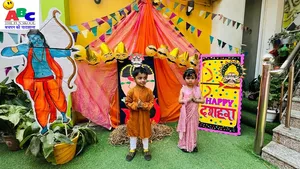 Dussehra celebration Nursery B-17