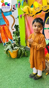 Dussehra celebration Nursery B-18