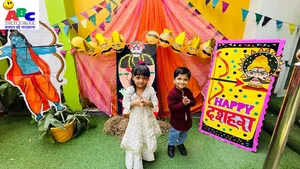 Dussehra celebration Nursery B-24