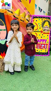 Dussehra celebration Nursery B-34