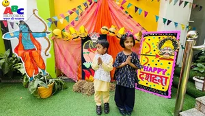 Dussehra celebration Nursery B-37