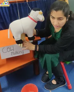 Cow milking activity-3