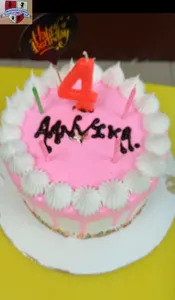 Aanvika's birthday celebration 🎂