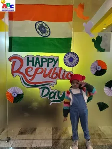 Republic day celebration Nursery B-9