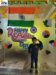 Republic day celebration Nursery B-19