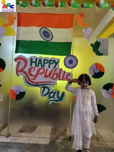 Republic day celebration Nursery B-23