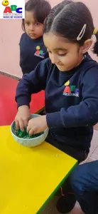 Nursery B Clay making activity