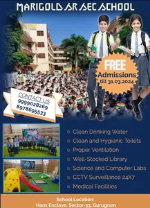 Free Admissions for the session 2024-25 till 31st March