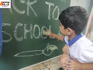 Chalk and board activity-11