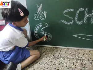Chalk and board activity-14