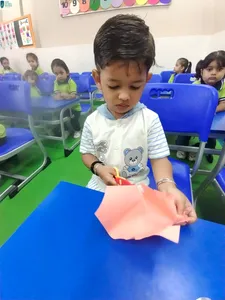 Paper cutting activity-8