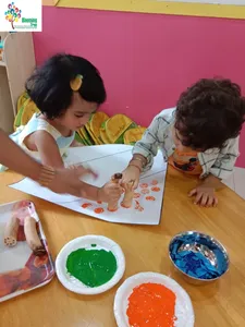 Kite making activity